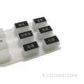 Clavier en silicone diffusé en direct personnalisé